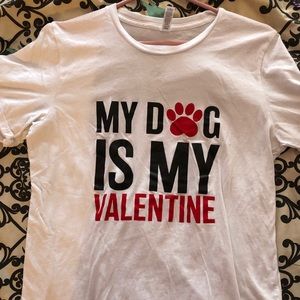 Dog Valentine’s Day graphic Tee